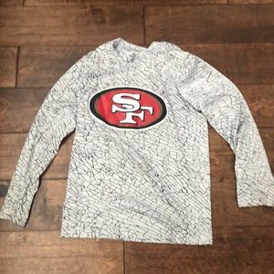 NFL 49ers long sleeve shirt